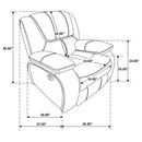 Elodie - Reclining Sofa Set With Manual Recline by HouseOfZazla
