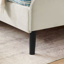 Upholstered Platform Bed Frame With 2 Storage Drawers And Adjustable Sofa Bed by HouseOfZazla