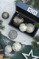 Decorative Hanging Ball Christmas Tree Ornaments For Holiday Party Decorations (Set of 6) by Unique Piece Furniture