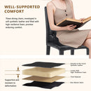 Dining Chairs With Ergonomic Buckle Backrest For Family Dining Rooms by Unique Piece Furniture