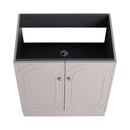 Modern Freestanding Bathroom Vanity With Soft Close Cabinet Doors by HouseOfZazla