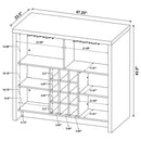 Irving - Freestanding Home Bar With Wine Storage by HouseOfZazla