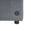 Sleeper Sofa With Foldable Mattress, USB Ports, Side Table & Storage Pocket