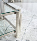 C013A-LEG-Silver,  Silver Stainless Steel