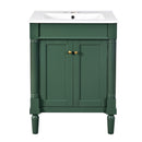Bathroom Vanity With Top Sink, 2 Tier Storage Cabinet by HouseOfZazla