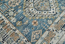 6x9 Blue LoomBloom Hand Knotted Arts & Crafts Oushak 100% Wool Oriental Area Rug