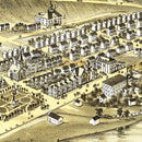 Vintage Map of Ford City, Pennsylvania 1896