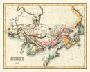 Vintage Map of Canada 1823