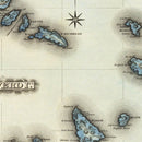 Vintage Map of Cape Verde 1823