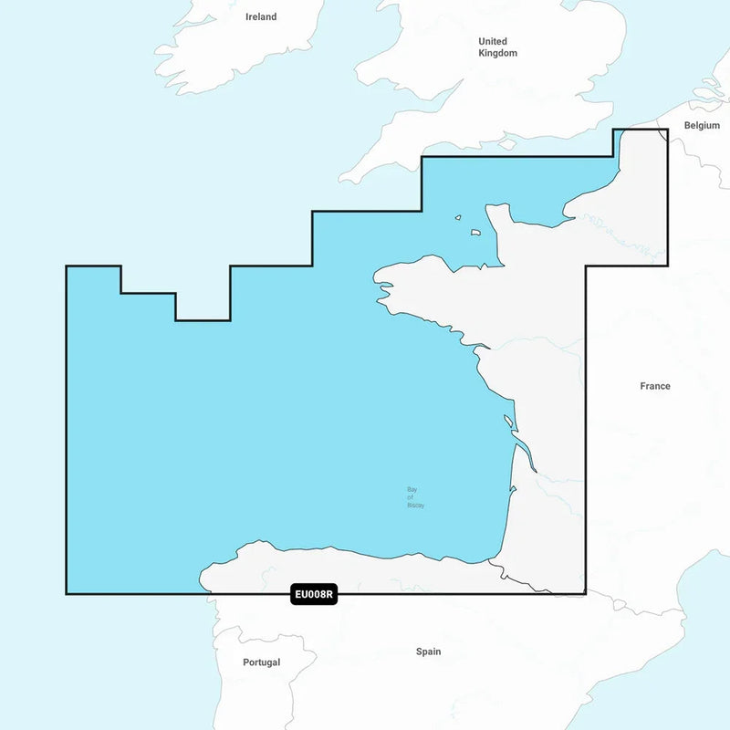 Garmin Navionics+ NSEU008R - Bay of Biscay - Marine Chart [010-C1235-20]