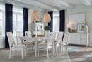 Willowbrook - Upholstered Side Chair (Set of 2) - Egg Shell White by Unique Piece Furniture