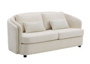 Mariko - Linen 3 Pieces Living Room Set - Beige by HouseOfZazla