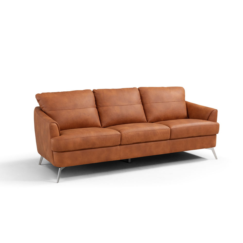 Safi - Sofa - Cappuccino Leather, photo 3 of 4