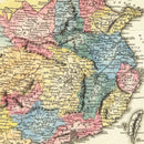 Vintage Map of China 1823