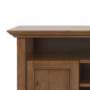 Amherst - TV Media Stand - Medium Saddle Brown by HouseOfZazla