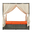 Adjustable Sun Bed With Curtain,High Comfort,With 3 Colors