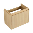 Modern Bathroom Vanity With Ceramic Basin, Wall Mounted Floating Sink Combo, Storage Cabinet by HouseOfZazla