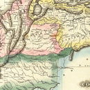 Vintage Map of Colombia 1823