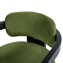 Stylish Indoor Upholstered Wood Dining Chair Set of 2 by HouseOfZazla