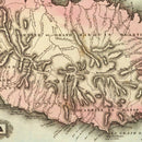 Vintage Map of Grenada 1823