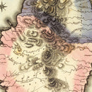 Vintage Map of St Vincent 1823