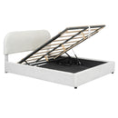 Upholstered Platform Bed With Hydraulic Storage System by HouseOfZazla