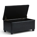 Sienna - Upholstered Storage Ottoman Bench by Unique Piece Furniture