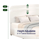 Liv - Patented With Drawers Upholstered Storage Platform Bed by HouseOfZazla
