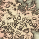 Vintage Map of Antigua, 1823
