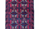 3X5 Vintage Handmade Tribal Wool Rug Balouchi Rug Afghan Rug Red Beige Blue Nice