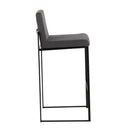 Fuji - Contemporary High Back Barstool Elegant Design by HouseOfZazla