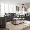 Ralston - Sofa With Accent Pillows - Gray by HouseOfZazla