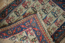 1.5x2.5 Vintage Bagface Northwest Persian Rug Mat