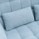 50" width Loveseat sofa - Ergonomic with pillow
