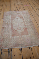 2x3.5 Vintage Distressed Oushak Rug