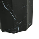 Outdoor Lightweight Concrete Marble Effect Side Table