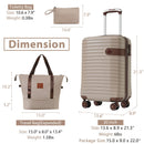 3 Piece Carry-On Luggage Set
