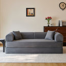 78.8" Convertible Floor Sofa Bed with High Density Foam