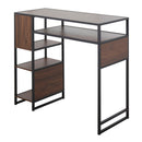 Display - Farmhouse Bar Height Table With Storage Space by HouseOfZazla