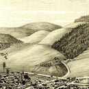 Vintage Map of Great Bend, Pennsylvania 1887