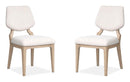 Sunset Cove - Upholstered Side Chair (Set of 2) - Sanibel Brown by Unique Piece Furniture