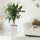 Pack of 2 Square Planters with Automatic Watering System