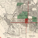 Vintage Map of Richmond, California 1910