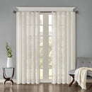 Solid Crushed Curtain Panel Pair (2 Pcs Window Panels)