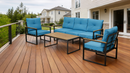 Oversized Steel Outdoor Conversation Set by HouseOfZazla