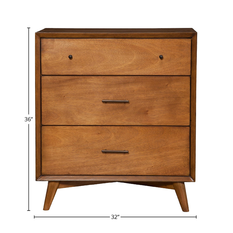 Flynn Small Chest, Chestnut