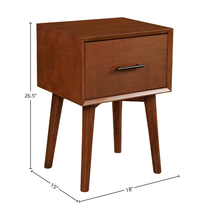 Flynn End Table, Chestnut