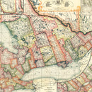 Vintage Map of Ontario, 1899