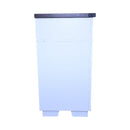 Stylish 65.3" TV Stand with LED Light Strips