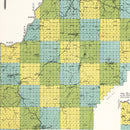 Vintage Map of Douglas County, Washington 1915